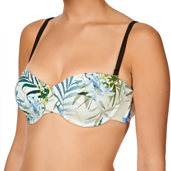 Ted Baker Other - Ted Baker Underwire Floral Bikini Top 34DD